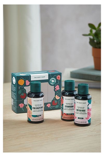 THE BODY SHOP Set Cadou Gel de duș Fresh & Foamy Trio