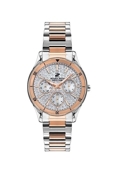 Beverly Hills Polo Club ساعة بيفرلي هيلز بولو كلوب النسائية متعددة الوظائف بم...