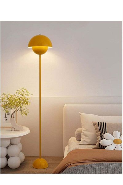 COOYA Modern Metal Floor Lamp, With 3Adjustable Lighting, LED Bulb, Minimalist, 12W, E27, for Bedroom