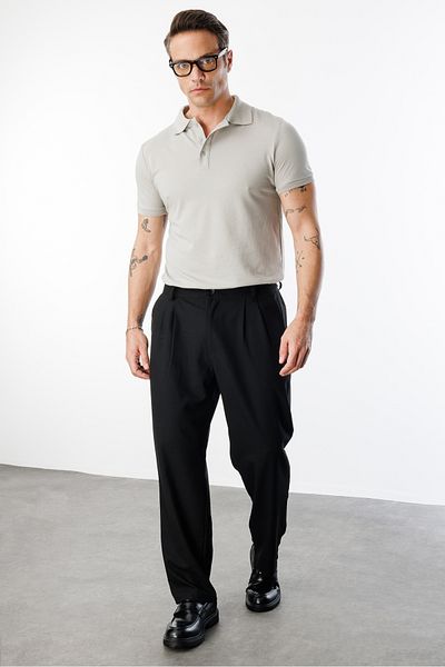 GENIUS STORE Ανδρικό υφασμάτινο παντελόνι φαρδύ ΑΝΔΡΙΚΟ-ΥΦΑΣΜΑ-ΠΑΝΤΕΛΟΝΙ