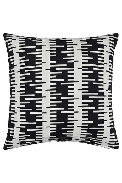 IKEA STOCKHOLM 2025 Cushion Cover 50x50 cm Off-White/Black Cotton, IKEA