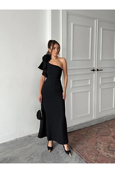 Diemmood Γυναικείο μονό μανίκι φόρεμα