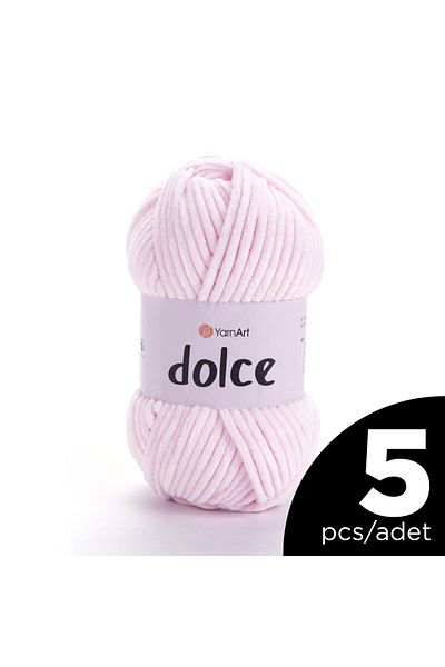 Yarnart DOLCE - ΒΕΛΟΥΔΙΝΟ ΝΗΜΑ ΠΛΕΚΤΟ ΧΕΡΙ - 750 - 5 ΤΕΜΑΧΙΑ
