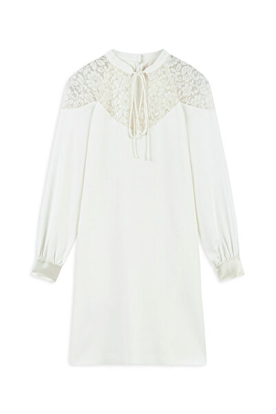 Machka Dantel mix elbise