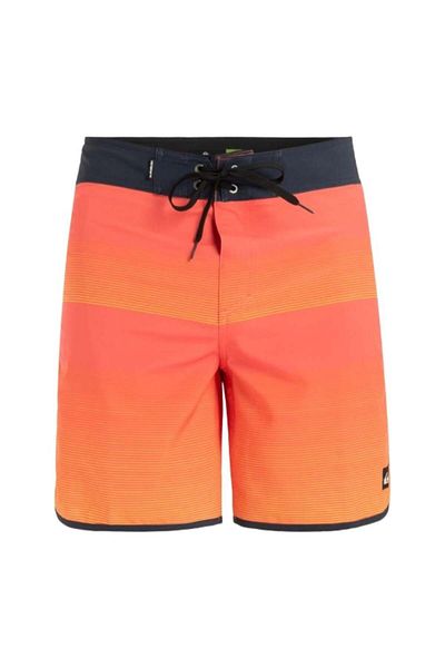 Quiksilver Surfsilk Scallop 18 Eqybs04862-Mkz7 Men's Orange Shorts