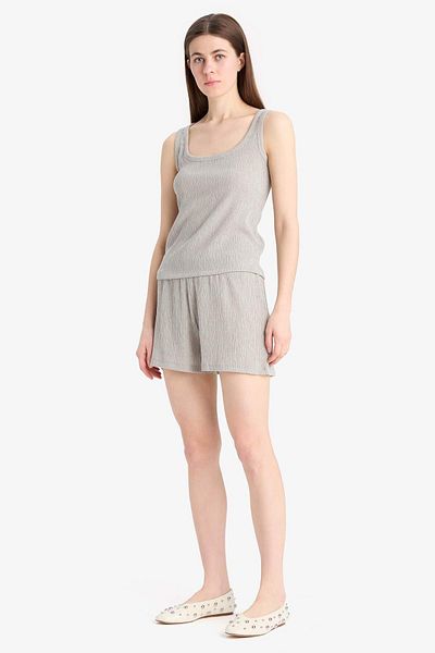 DeFacto Regular Fit 2-Piece Suit Bürümcük Athlete Shorts F1487Ax25Sm