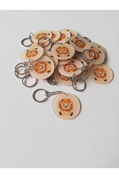 Doğan Yeni Doğan ve Doğum Günü Pleksi Renkli Baskı Anahtarlık