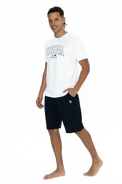 U.S. Polo Assn. U.S. Polo Assn. 18873 Half Sleeve O-Neck Sports Shorts Set