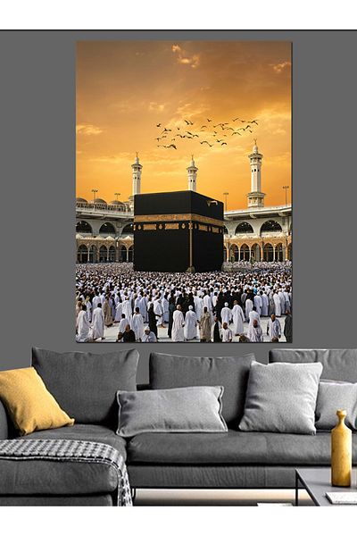 Tablomega K Be'Nin's Peaceful Landscape Decorative Canvas - Mdf Wooden Painting