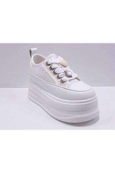 Guja 25Y424-5 PANTOFI CU PLATFORMĂ DE PLASĂ CU TAC ASCUNSE (MATRIZA ESTE MICĂ)