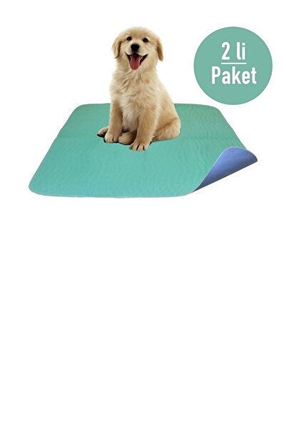CARETEX Abso Yıkanabilir Emici Köpek Tuvalet Eğitim Çiş Pedi (2 Li Set) 75x85 Cm