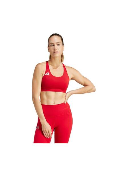 adidas Γυναικείο κόκκινο αθλητικό σουτιέν Adızero E Ms It6709