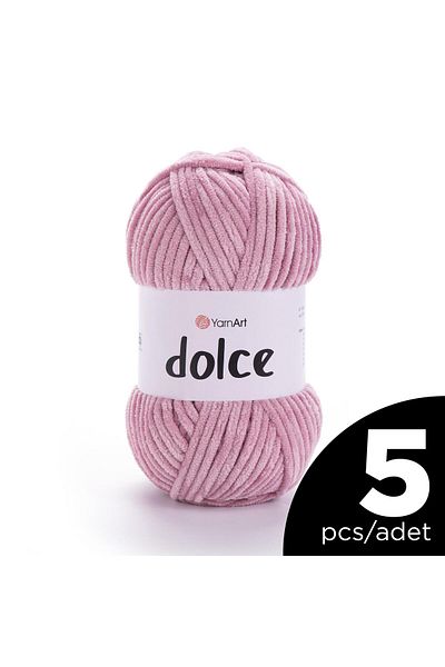 Yarnart DOLCE - ΒΕΛΟΥΔΙΝΟ ΧΕΙΡΟΠΟΙΗΤΟ ΝΗΜΑ ΠΛΕΚΤΟΣ - 769 - 5 ΤΕΜΑΧΙΑ