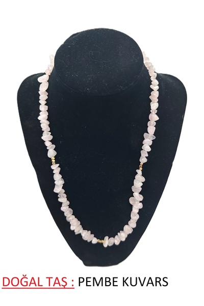 BONCADAS قلادة من الحجر الطبيعي المكسور