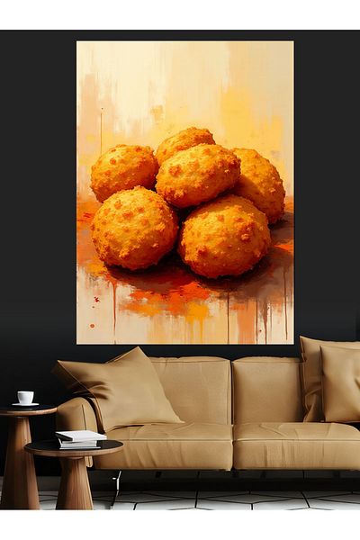 Tablomega Canvas Decorativ Bile Prăjite - Lemn MDF