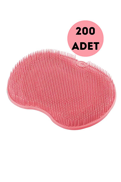 Şeker Ofisi 200'lü Silikon Vantuzlu Banyo Fırçası - Masaj Pedi, Sırt ve Ayak ...