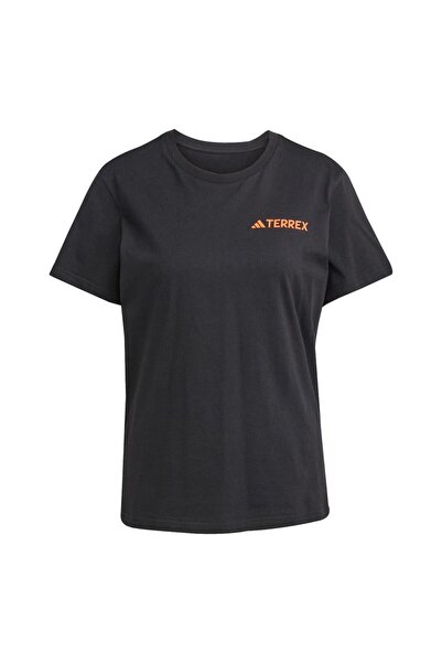 adidas Tx Mountain Tee Jj1610 Women's Black T-Shirt