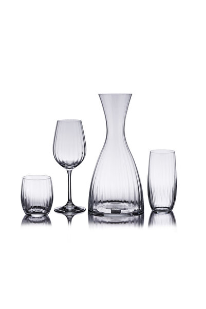 KORKMAZ Vera Kristal 37 Parça Bardak Seti A9212