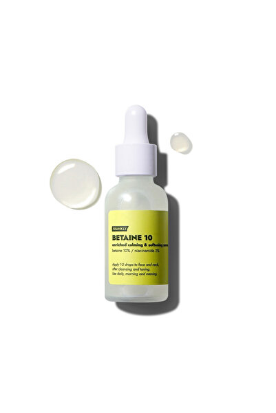 FRANKLY %10 Betain ve Niacinamide İçeren Cilt Bariyeri Onarıcı Yenileyici ve Nemlendirici Serum 30ml