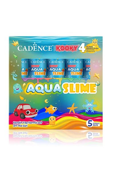 Cadence Aqua Slime - DIY Toy Set - Mixed Set 5X90Ml