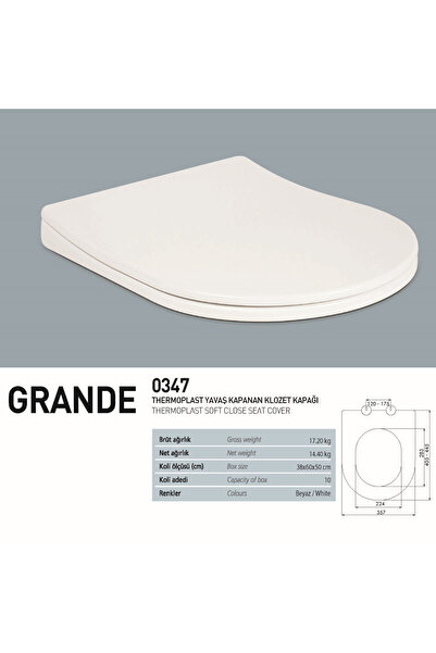 Seramiksan Hill Kanalsız Entegre Ara Musluklu Asma Klozet A031155h,nkp Yavaş Kapak