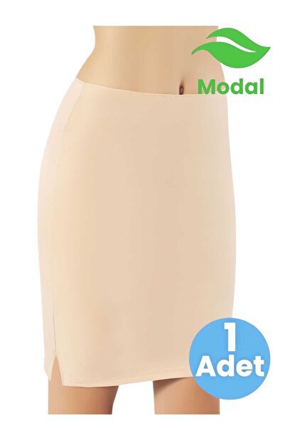 Uniquetrenders Γυναικείο κάτω φούστα 3 τεμαχίων πάνω από το γόνατο Modal κάτω φούστα