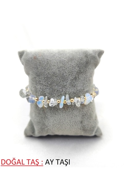 BONCADAS سوار من الحجر الطبيعي المكسور قابل للتعديل