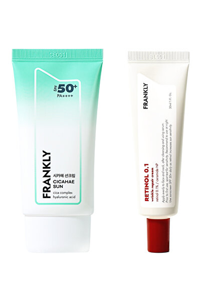 FRANKLY Cica Güneş Kremi ve Retinol 0.1