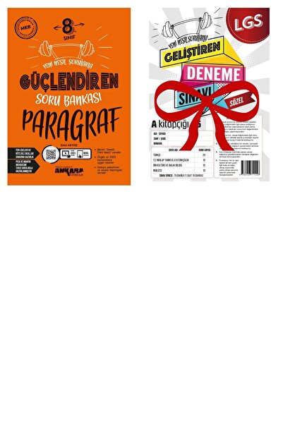 Ankara Yayıncılık 8. Sınıf Paragraf Güçlendiren Soru Bankası