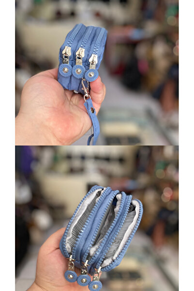 rinkadoll Γκρι χρώμα, ποιοτικό μαλακό πορτοφόλι για νομίσματα