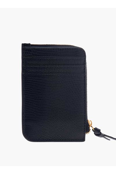 Celeste Textured Wallet with Zip Closure