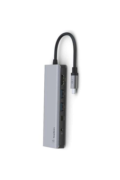 Belkin Belkin Hub Adapter | 7 in 1 Multiport | USB C Cable | BL-USBC-7P-MM-ADP