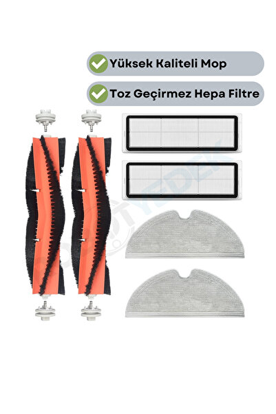 robotyedek Xiaomi 2c Vacuum Mop - Set de perii de schimb și filtru Hepa 6 piese
