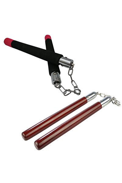 Depox Sada dvou nunčaků IdeallStore, pro výcvikový mistr, 31 cm, vícebarevné