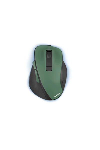 Hama Mouse Hama MW-500 Reîncărcare, Wireless, USB, Optic (Verde/Negru)