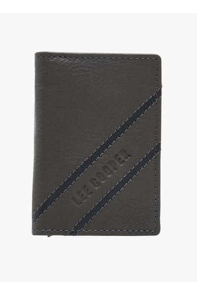 Lee Cooper Solid Bi-Fold Cardholder