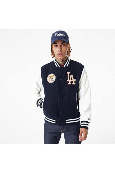 NEW ERA Jacheta NEW ERA MLB LARGE LOGO VARSITY LOSDODCO NVYOFW