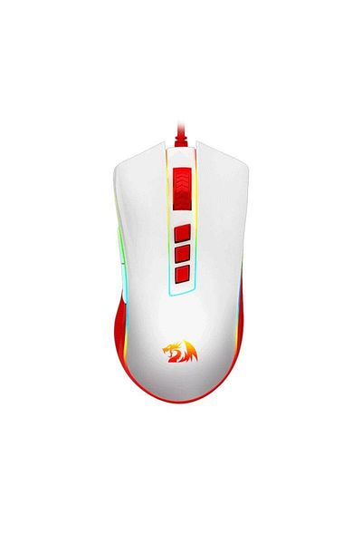REDRAGON Mouse gaming Redragon Cobra, iluminare RGB (Rosu/Alb)