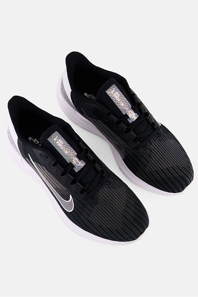 Nike Women Air Winflo 9 Prm Lace Up Training Shoes, Black