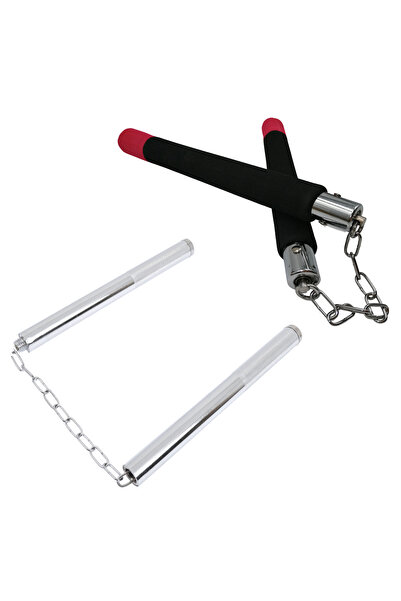 Depox Sada dvou nunčaků IdeallStore, tréninkový pomocník, 30 cm, vícebarevné