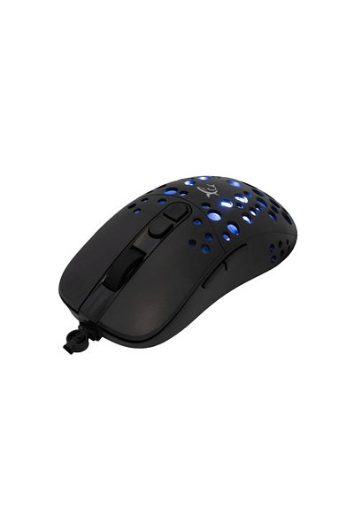 white shark Mouse gaming White Shark GM-9004 TRISTAN-2, iluminare RGB, 12.800 dpi (Negru)