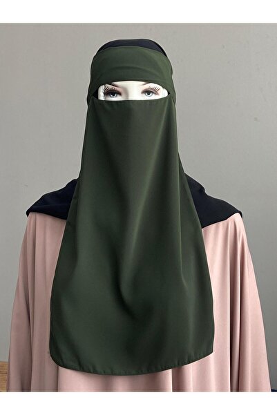 bassell Medine İpeği Şeritli/Bantlı Peçe