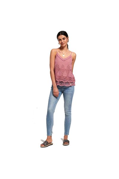 SUPERDRY Amanda Cami Top Pink T-Shirt