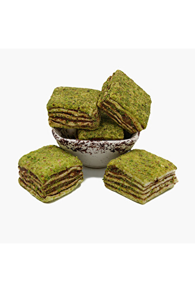 Saido Kahve Toz Antep Fıstıklı Hünkar Lokum 400g –Tatlandırıcısız, Doğal Enfe...