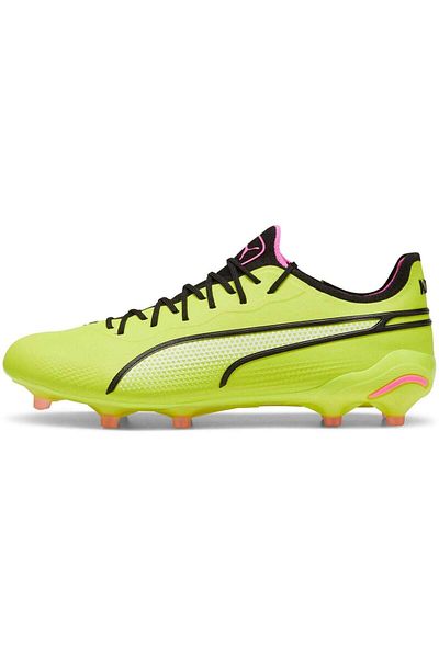 Puma Kopačky Puma King Ultimate FG AG, Green, Unisex