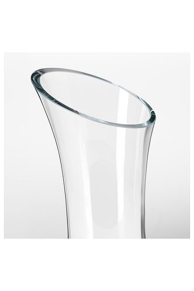 IKEA STORSINT Carafe 1.7L by IKEA Clear Mouth-Blown Glass | Handcrafted Elegance
