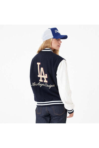 NEW ERA Jacheta NEW ERA MLB LARGE LOGO VARSITY LOSDODCO NVYOFW