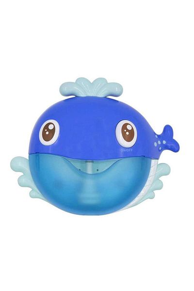 OEM Musical Bath Toy with Soap Bubbles for Children, Blue Whale, 12 Songs, Age min 12 Months