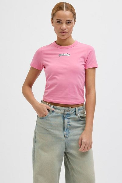 Jack & Jones Γυναικείο μπλουζάκι με στάμπα με λαιμόκοψη - Gigi