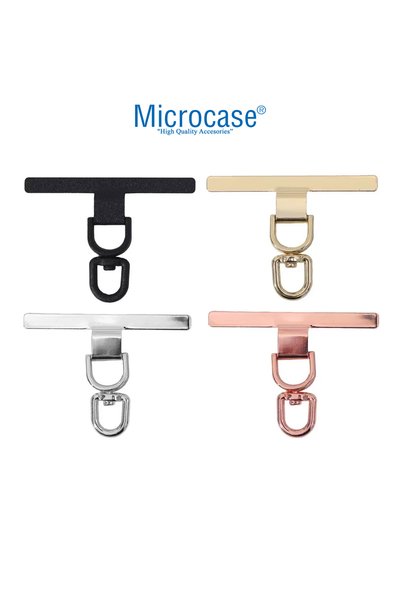 Microcase 360 Döner Başlıklı Telefon Ip Askılıklar Için Paslanmaz Çelik Tutacak Bağlantı Parça - Al5142 2 Adet